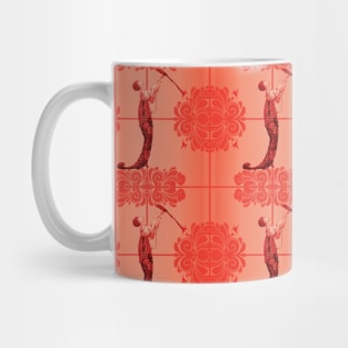 Flapper with Parrot Mug